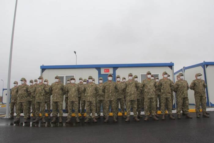 Турецкие военные, которые будут служить в Карабахе, прибыли в Азербайджан