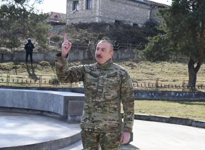 Ильхам Алиев: Азербайджанский народ впредь будет жить в Шуше вечно