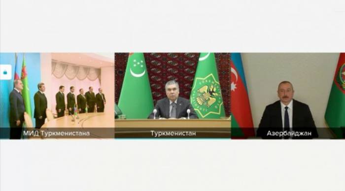 Президент Туркменистана: Мы приступаем к большому, важному и очень перспективному совместному проекту с Азербайджаном