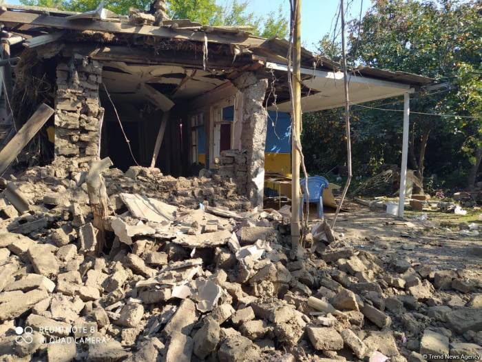 В результате армянской провокации в Тертере нанесен ущерб 5138 объектам
