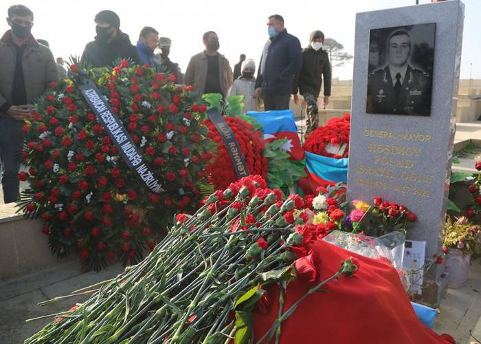 Почтена память генерал-майора, Национального героя Азербайджана Полада Гашимова - ФОТО