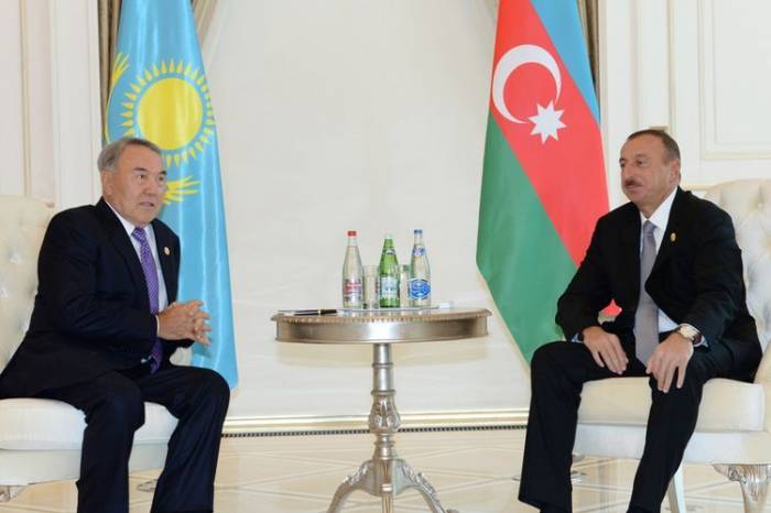 Президент Ильхам Алиев направил Назарбаеву поздравительное письмо