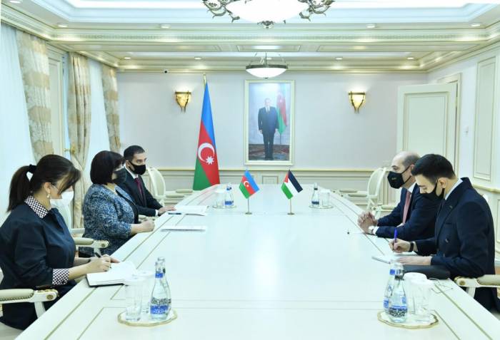 Спикер Милли Меджлиса встретилась с послом Иордании в Азербайджане
