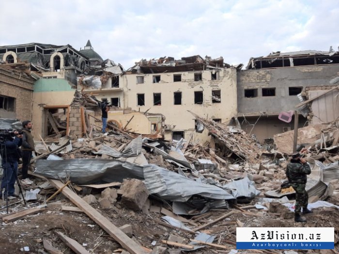 В Гяндже восстанавливаются разрушенные в результате армянской агрессии дома