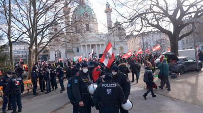 В европейских странах прошли протесты против карантинных мер