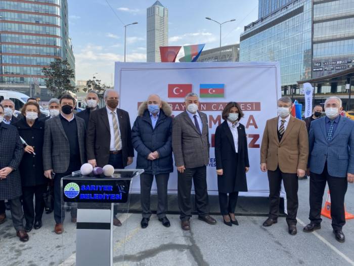 В Стамбуле состоялось открытие проспекта Азербайджана
