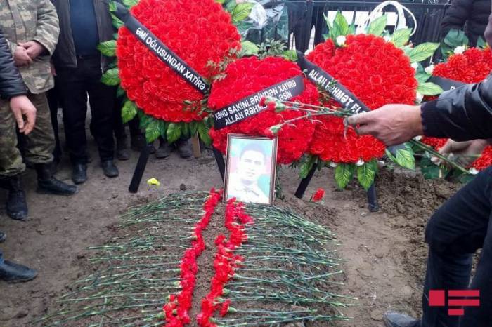 Ставший шехидом в Отечественной войне военнослужащий похоронен в Сабирабаде
