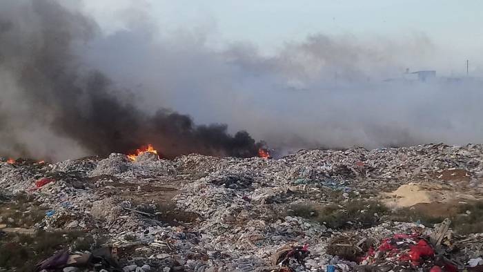 Минэкологии о сожжении бытовых отходов в Сумгайыте
