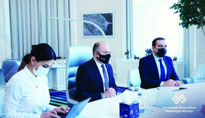 Министр культуры Азербайджана встретился с послом Туркменистана
