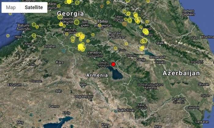 Землетрясение силой 5,2 балла в Армении ощущалось и в Азербайджане