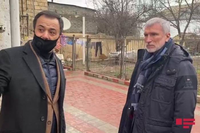Российский депутат встретился в Барде с отцом шехида -ФОТО
