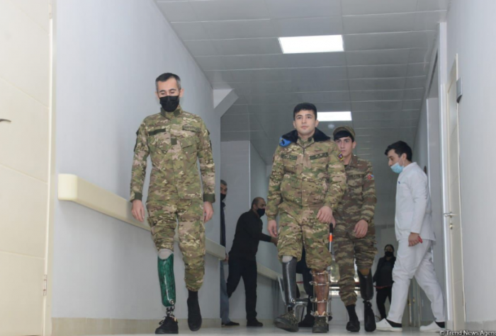 Еще трое раненых участников Отечественной войны Азербайджана обеспечены высокотехнологичными протезами