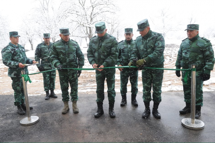 На границе с Арменией открылась новая воинская часть ГПС Азербайджана