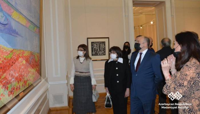 Деятели культуры и представители дипломатических миссий посетили выставку "Novruz ahəngi" 