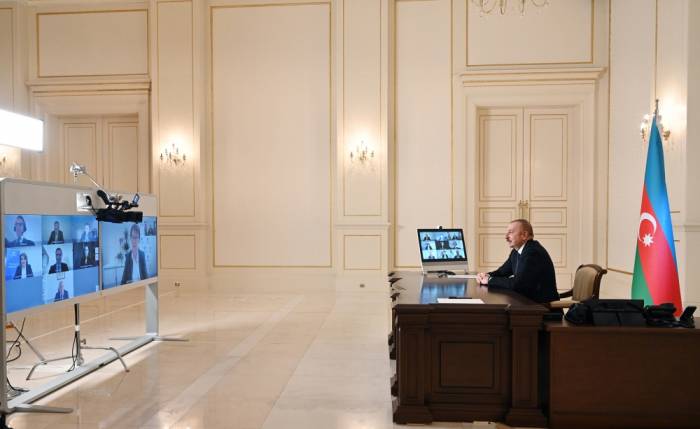 Президент Ильхам Алиев принял в видеоформате нового президента Европейского банка реконструкции и развития - ОБНОВЛЕНО
