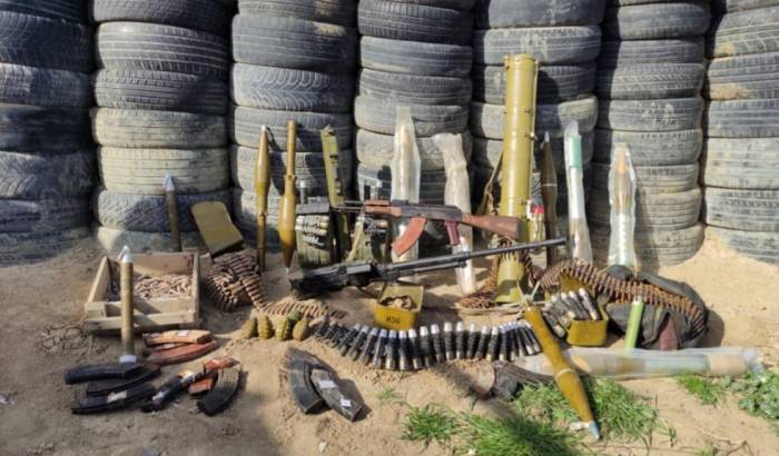Полиция Лачина обнаружила боеприпасы армянской армии