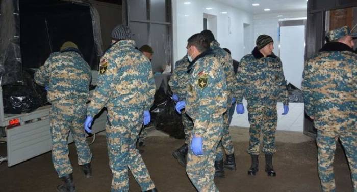 Армении переданы останки еще 15 военнослужащих
