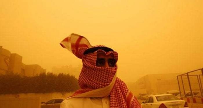 Саудовскую Аравию и Катар накрыла песчаная буря