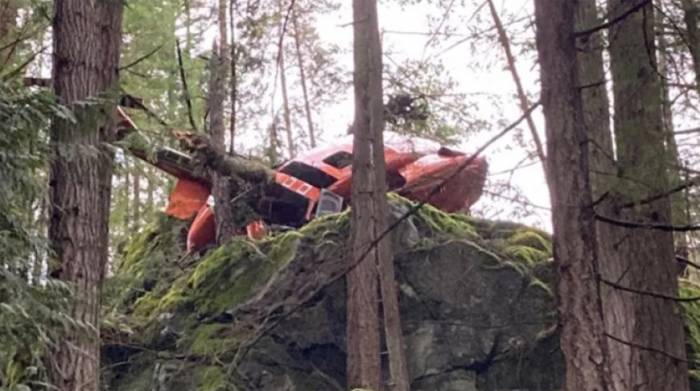 На западе Канады разбился вертолет, есть пострадавшие
