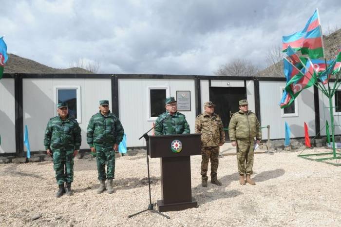 На границей с Арменией открылась новая воинская часть ГПС
