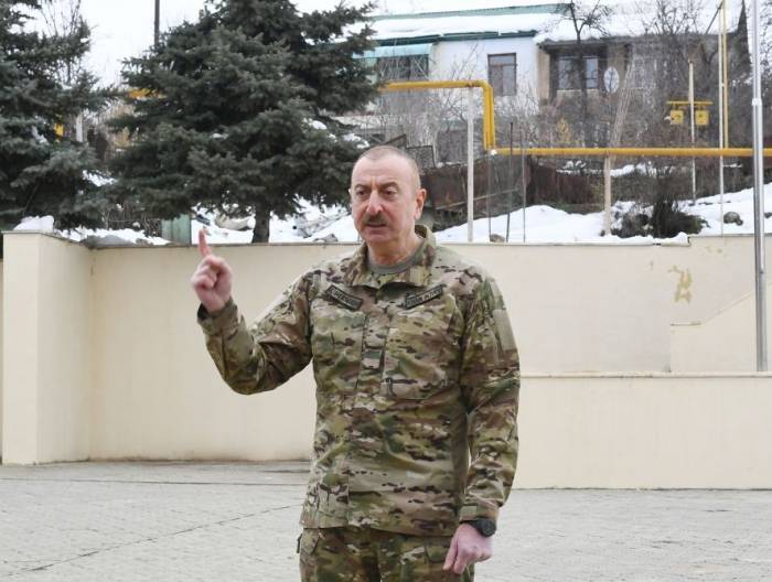 Президент Азербайджана: Так называемое «государство Арцах» пошло к черту 