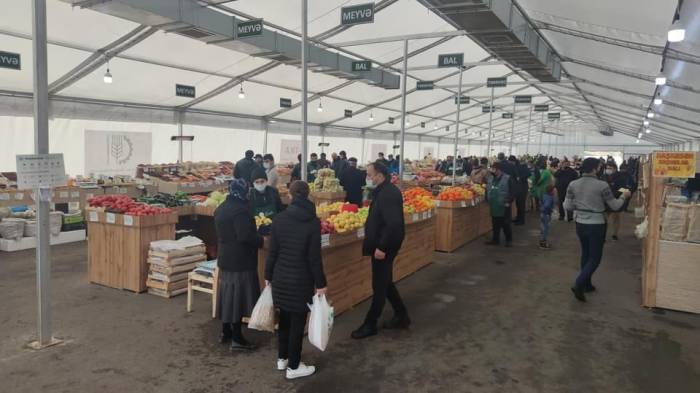 В Баку и на Абшероне вновь открылись сельхоз ярмарки