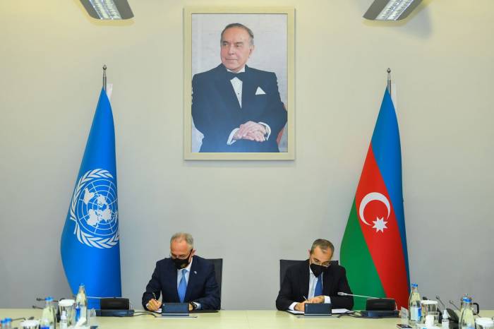 Между ООН и Азербайджаном подписан Рамочный документ о сотрудничестве