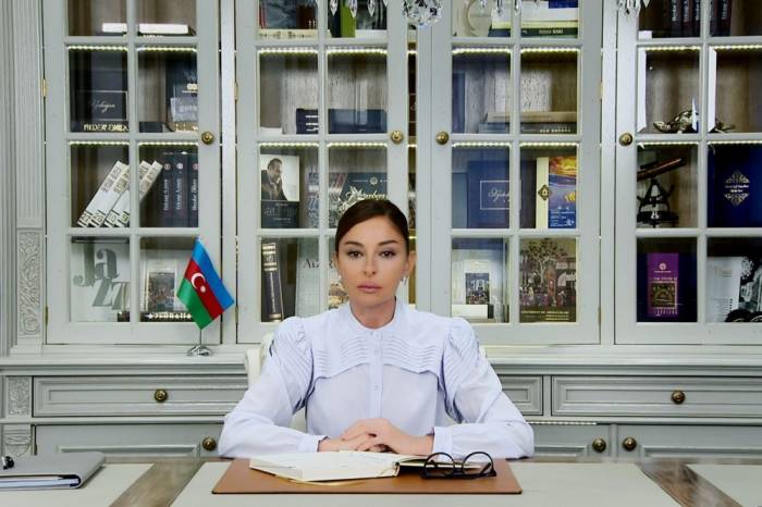 Первый вице-президент Азербайджана поделилась кадрами салюта в Шуше - ВИДЕО