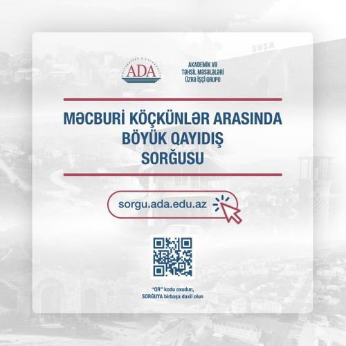 Завершается онлайн-опрос среди вынужденных переселенцев в связи с возвращением в Карабах
