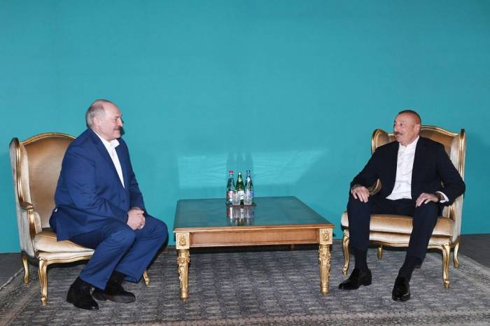 Состоялась неформальная встреча Ильхама Алиева с  Александром Лукашенко