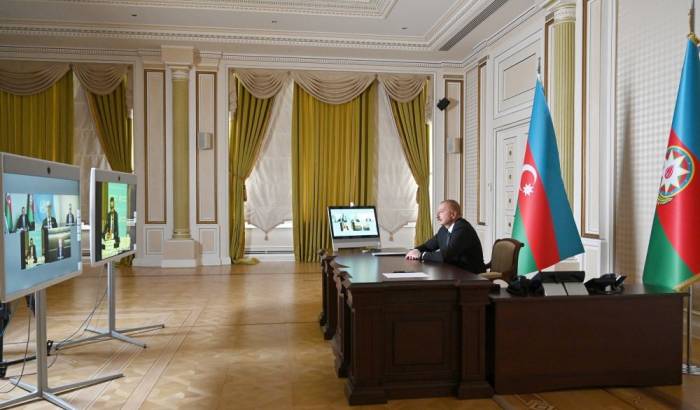 Президент Ильхам Алиев встретился в формате видеоконференции с генеральным директором ВОЗ