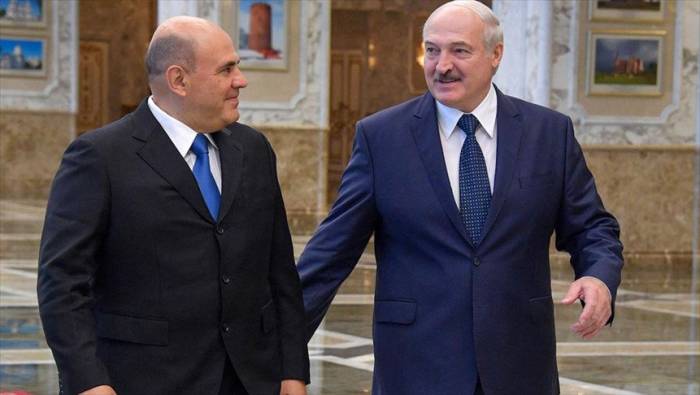 Лукашенко встретился с премьер-министром России
