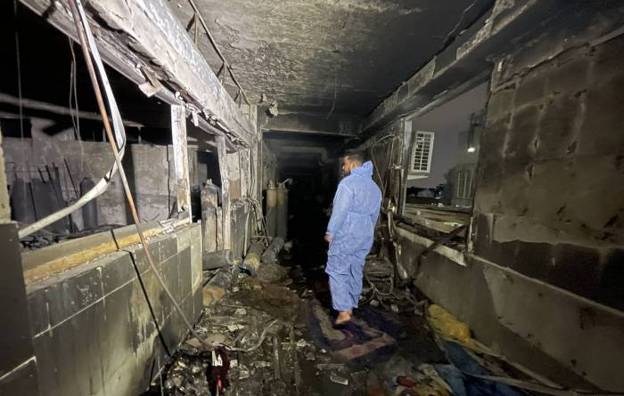 В МВД Ирака раскрыли подробности пожара в больнице Багдада