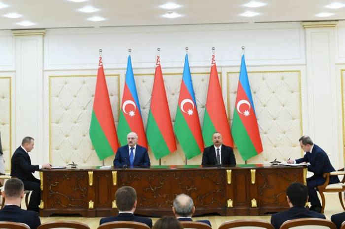 Подписаны азербайджано-белорусские документы - ФОТО