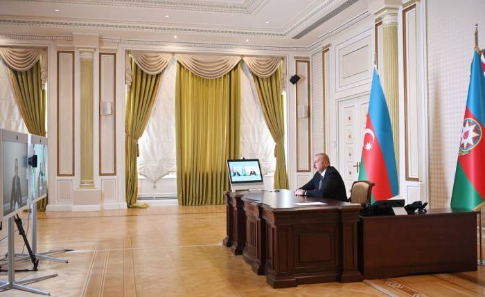 Ильхам Алиев принял в видеоформате новоназначенного председателя ОАО "Мелиорация и водное хозяйство Азербайджана" - ОБНОВЛЕНО