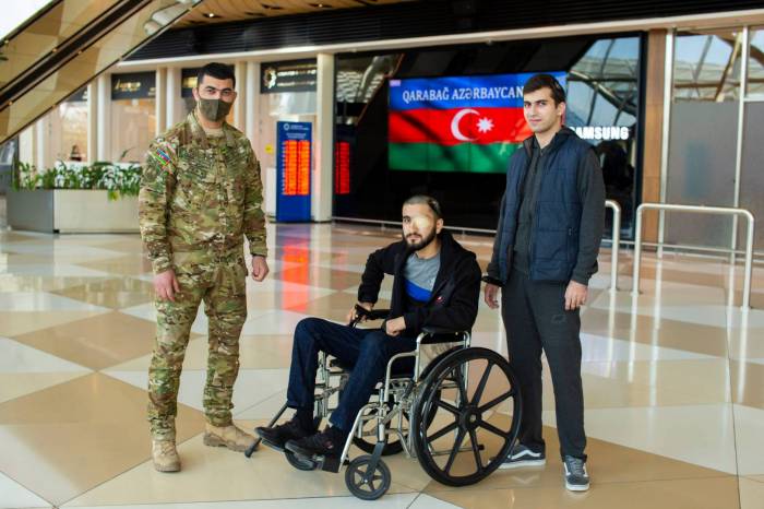 Фонд Yaşat отправил в Турцию на лечение еще 13 военнослужащих - ФОТО