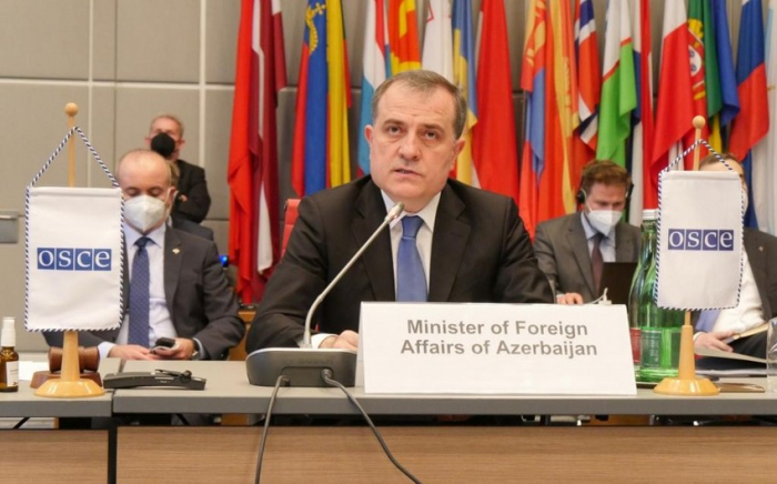 Глава МИД Азербайджана выступил на заседании ОБСЕ