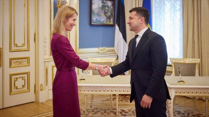 Зеленский и премьер Эстонии подписали заявление о поддержке вступления Украины в ЕС
