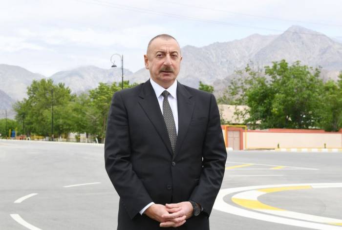 Президент Ильхам Алиев: Эта поездка в Нахчыван очень символична