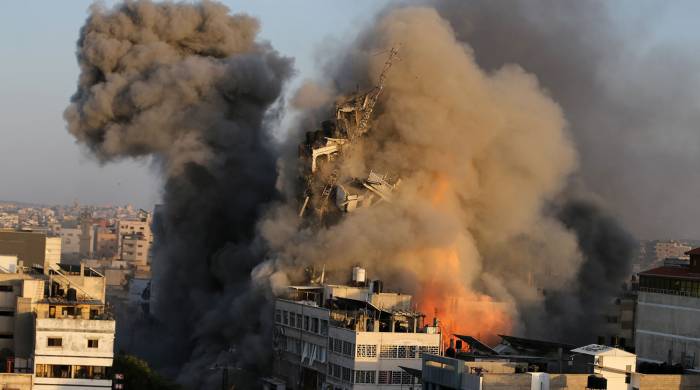 Армия Израиля атаковала главный штаб службы внутренней безопасности ХАМАС