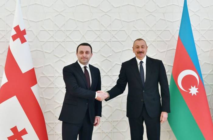 Ираклий Гарибашвили пригласил Президента Азербайджана в Грузию
