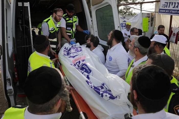 В Израиле завершили опознание 45 погибших в давке на горе Мерон