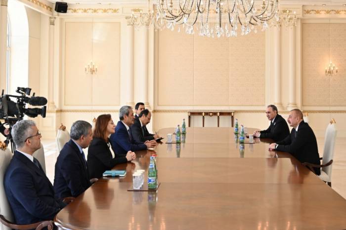 Президент Ильхам Алиев принял генпрокурора Верховного суда Турции
