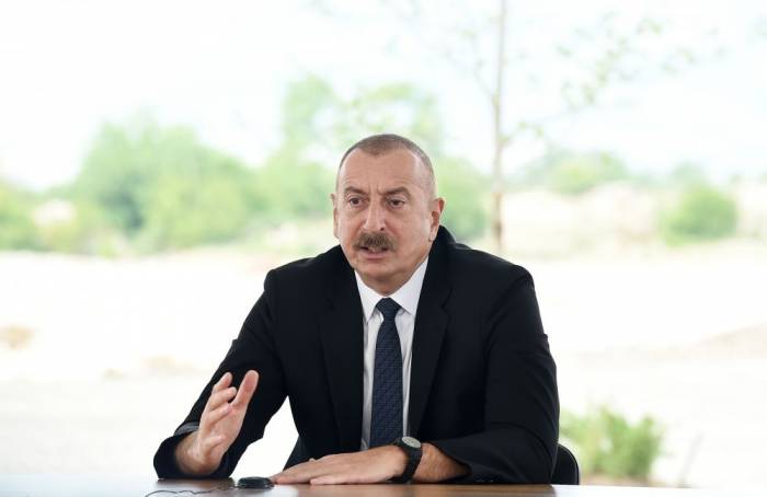 Ильхам Алиев: Мы создадим такой Агдам, который станет примером для всего мира