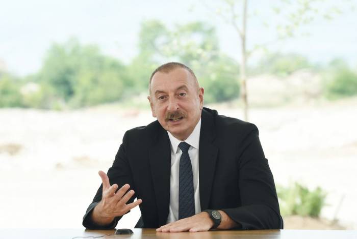 Ильхам Алиев: Враг, бросавший нам вызов на протяжении 30 лет, пал перед нами на колени, поднял белый флаг