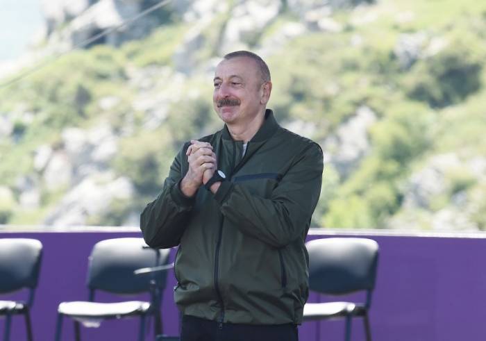 Ильхам Алиев: Я не видел в мире города, похожего на Шушу, возможно, такого и нет
