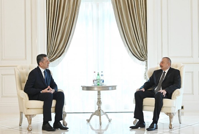 Президент Ильхам Алиев принял министра национального образования Турции