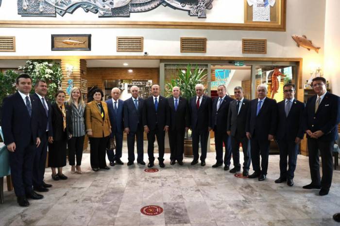 Мевлют Чавушоглу встретился с делегацией парламента Азербайджана
