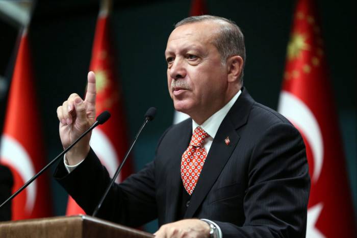 Эрдоган поделился публикацией в связи с визитом в Азербайджан