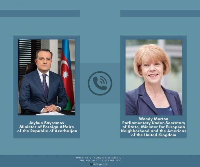 Глава МИД Азербайджана и госминистр Великобритании обсудили вопросы реализации трехстороннего заявления